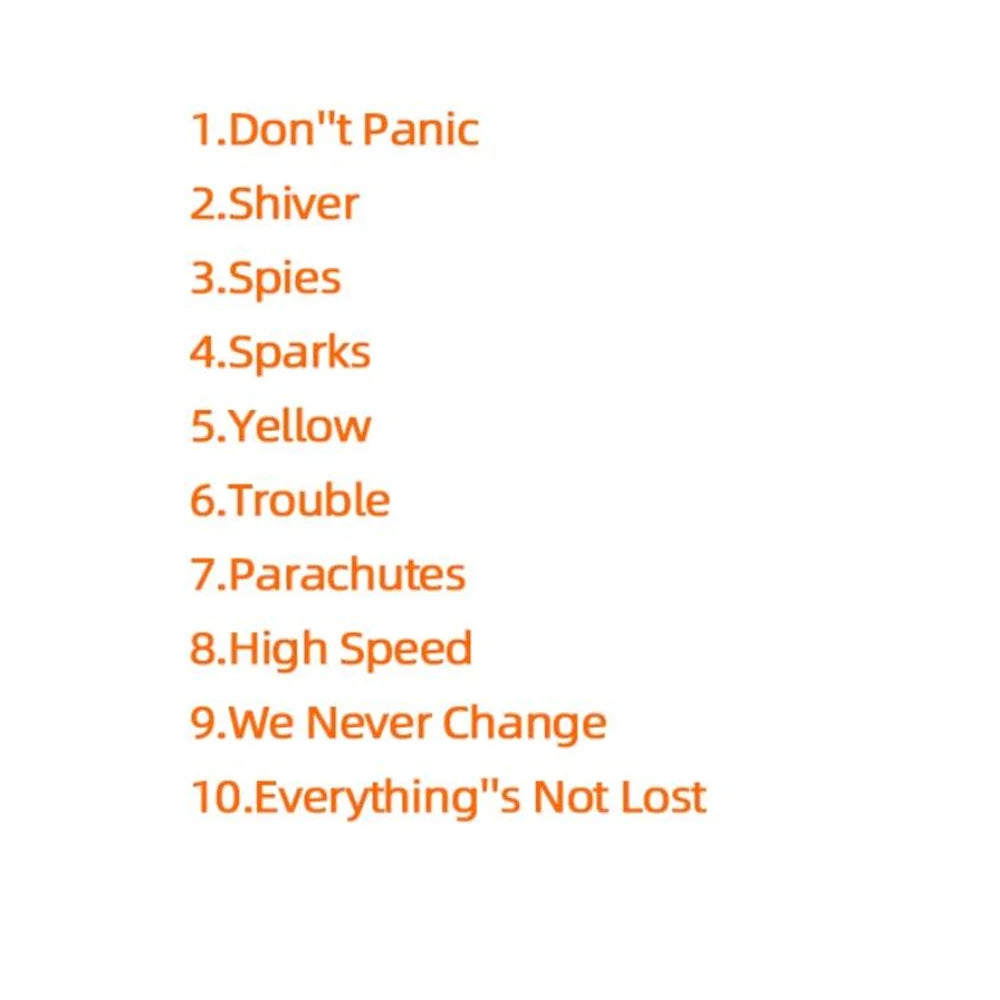 Coldplay – Parachutes LP Vinyl Record (Official Album) | Classic Rock Analog Album