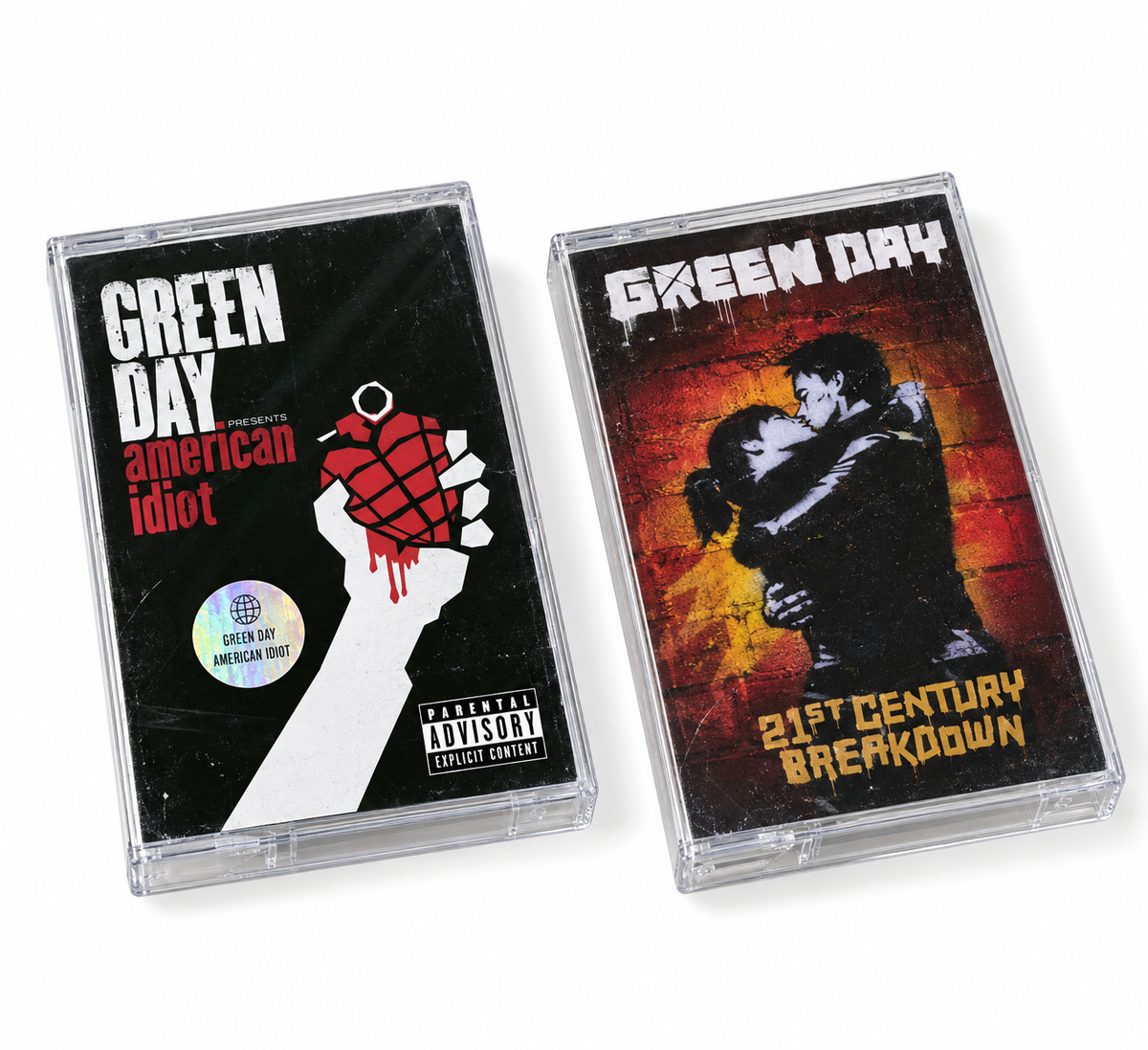 Punk Rock Green Day Billie Joe Music Tape Idiot Album Music Record Cassettes Cosplay Walkman Car Recorder Soundtracks Box Prop