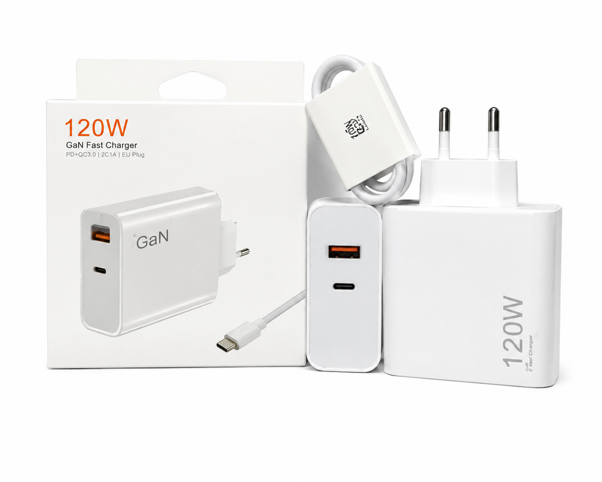 Gallium Nitride Charger Blue Standard Fast Charging Suitable Fast Charging Head European Standard