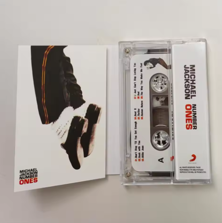 Superstar King of pop MJ Michael Jackson Music Tape