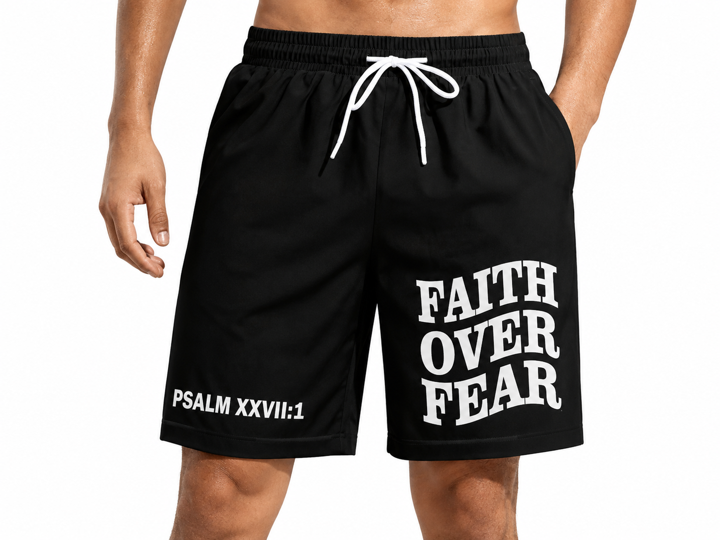Mens Quick-Dry Slightly Stretchy Outdoor Sun-Protective Sports Shorts
