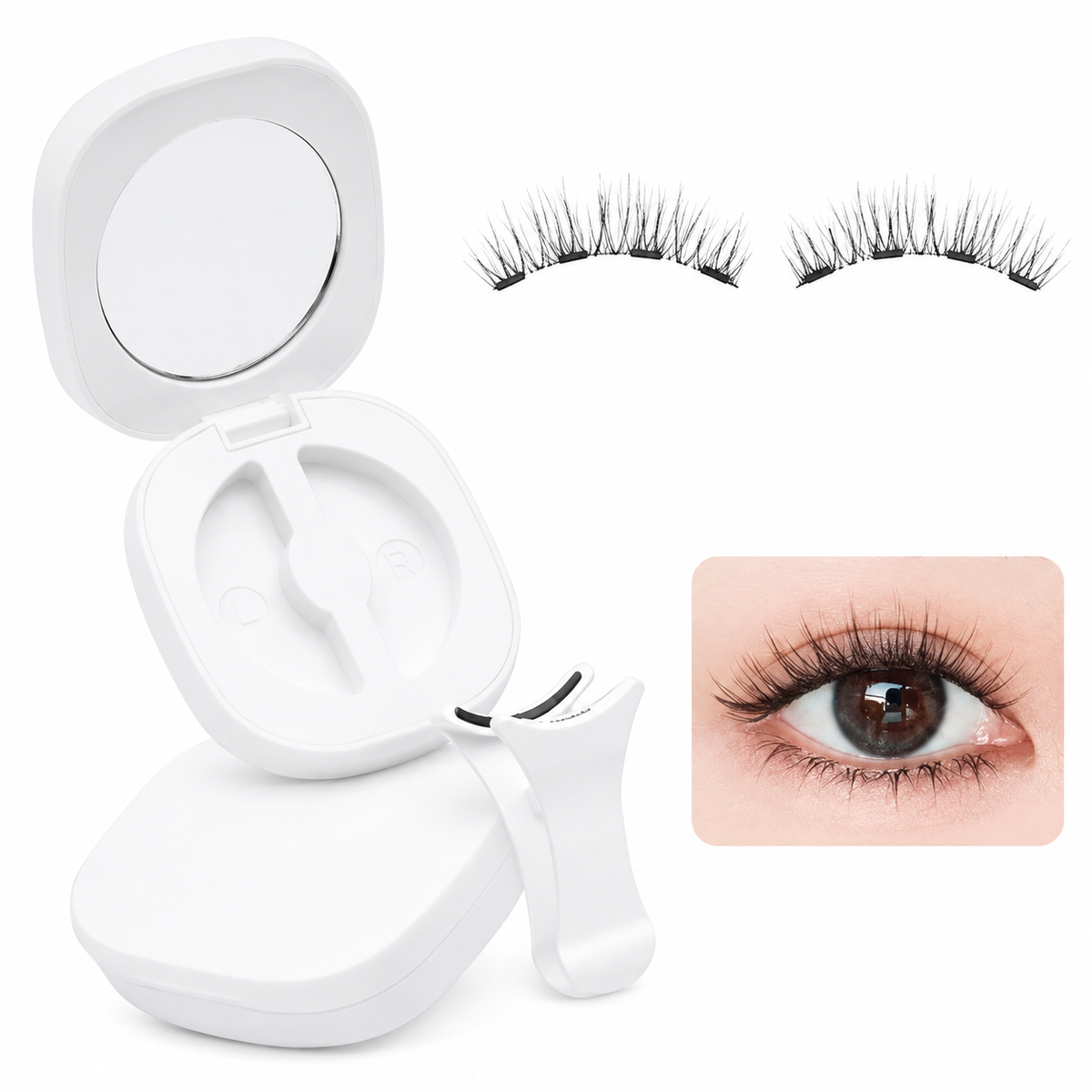 New Magnetic False Eyelash Set