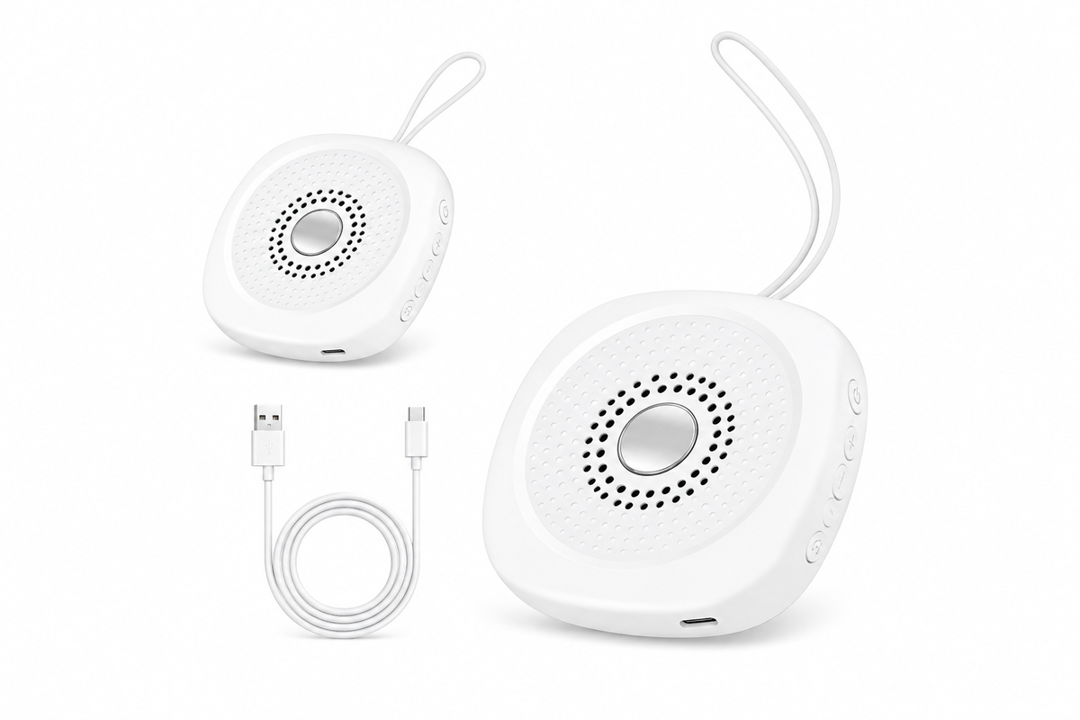 Night Light And Portable White-noise Machine For Soothing Infants And Toddlers