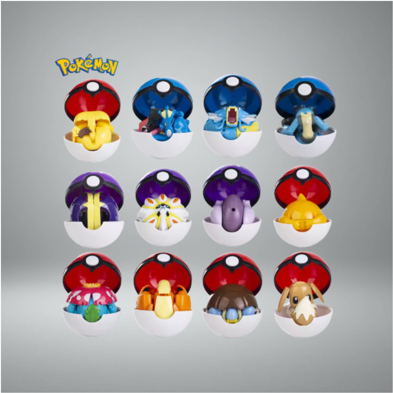 Genuine Pokémon Poké Ball – Classic Collectible Toy