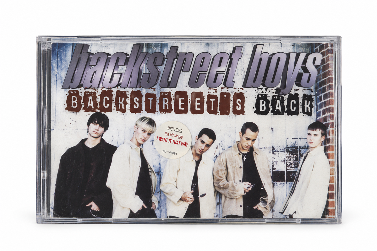 Backstreet Boys – Backstreet’s Back Music Cassette Tape Album