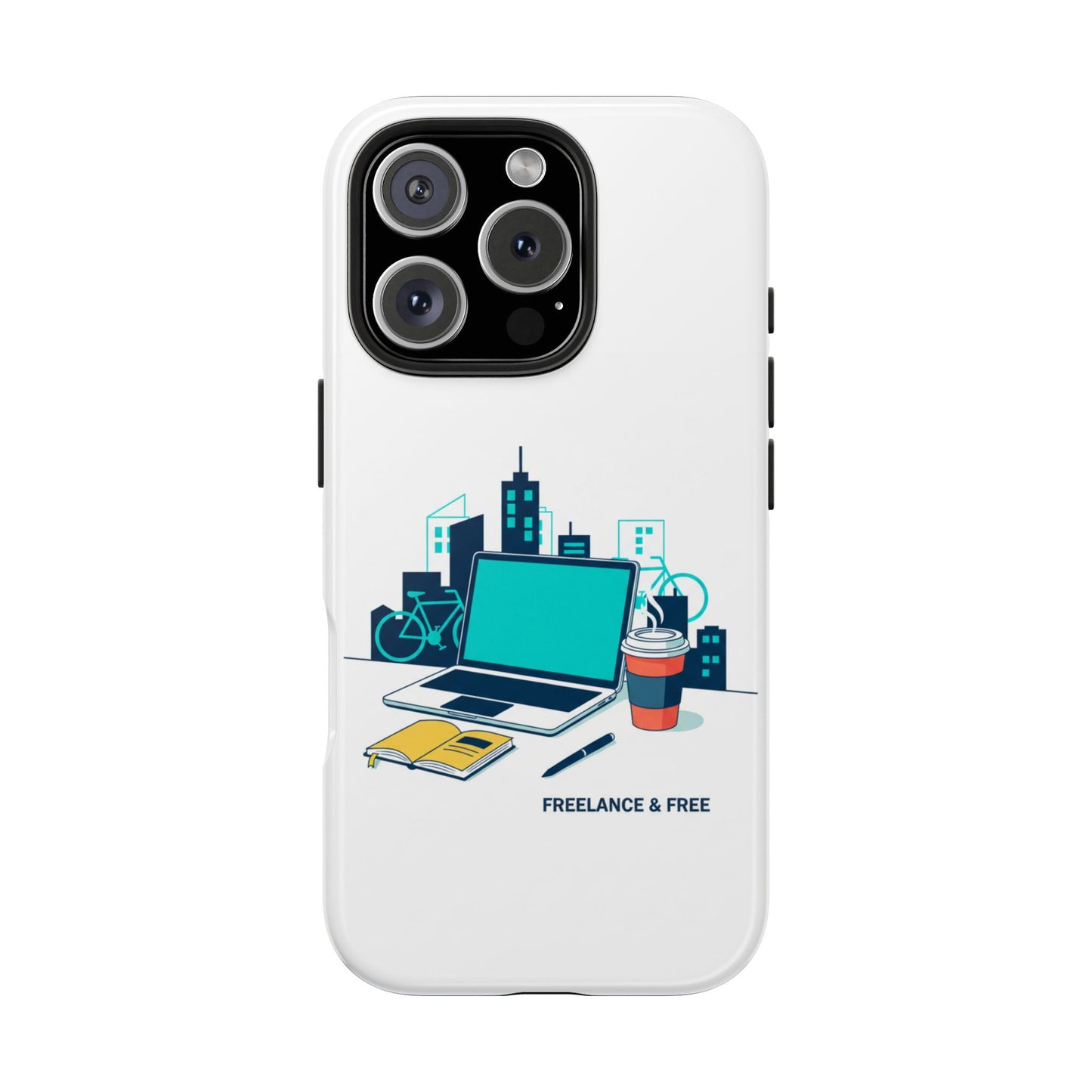Tough Phone Case – Freelance Free Urban Workspace Design | Protective Phone Cover