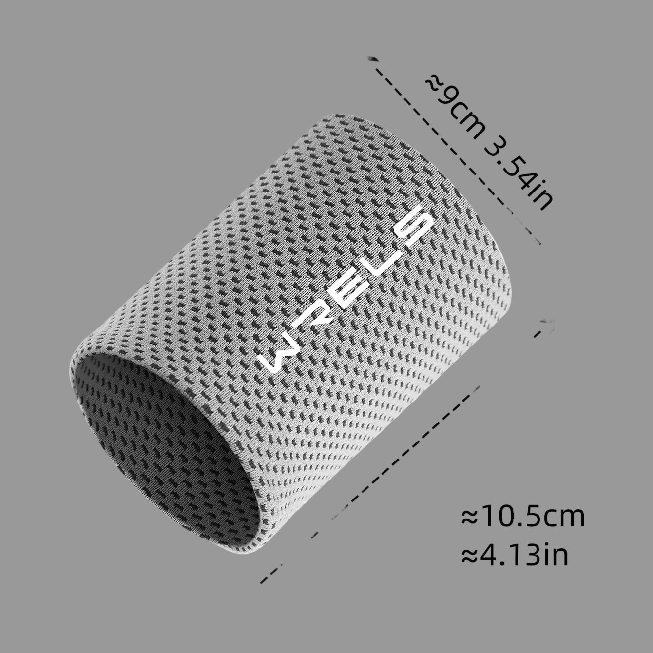 WRELS Cold Wristband Sport Bracers Sweat Towel Cuff Tennis Sweat Bands Guard for Basketball Fitness Sweat Absorption Wristband
