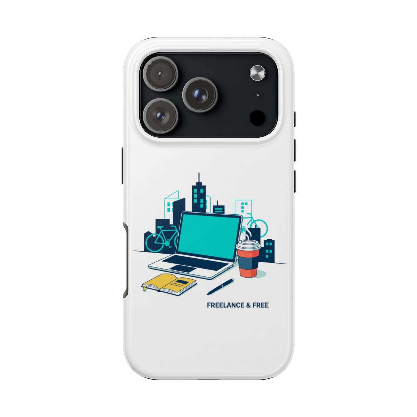 Tough Phone Case – Freelance Free Urban Workspace Design | Protective Phone Cover