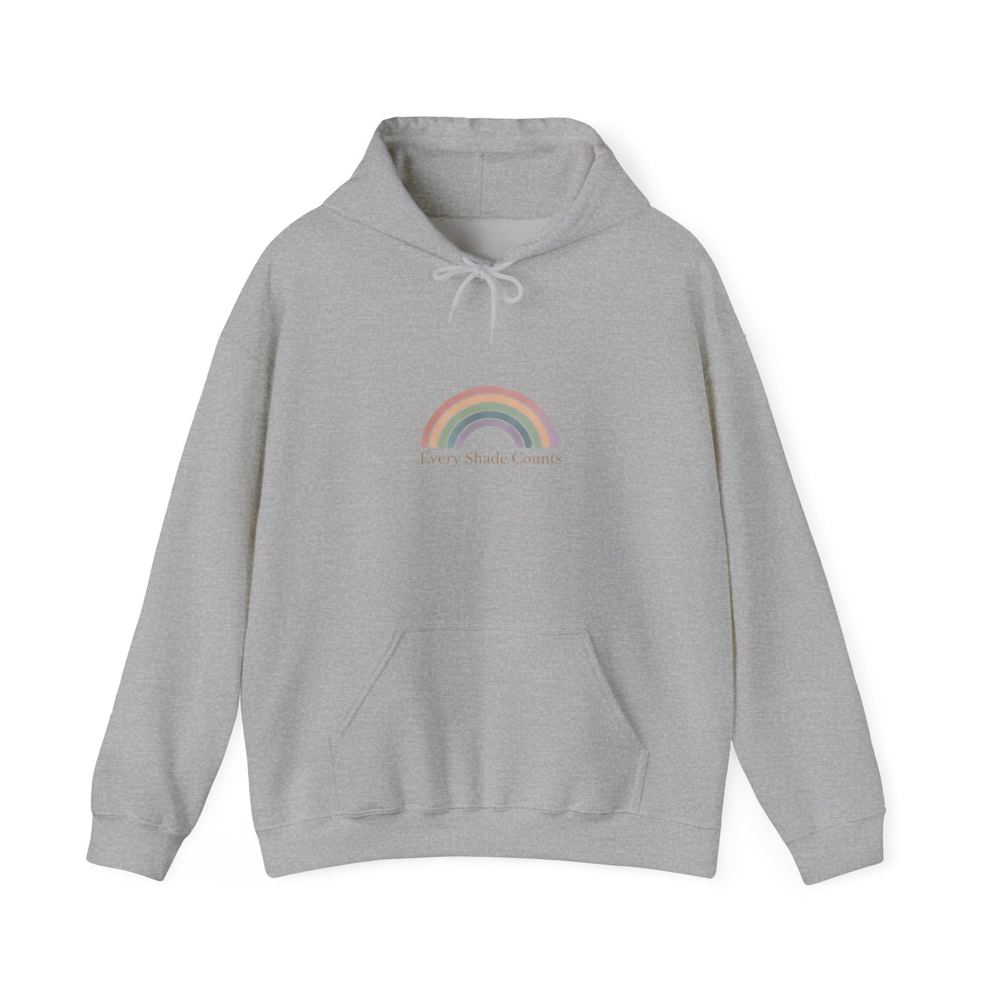 Muted Pastel Rainbow Hoodie | Gentle Rainbow WFA