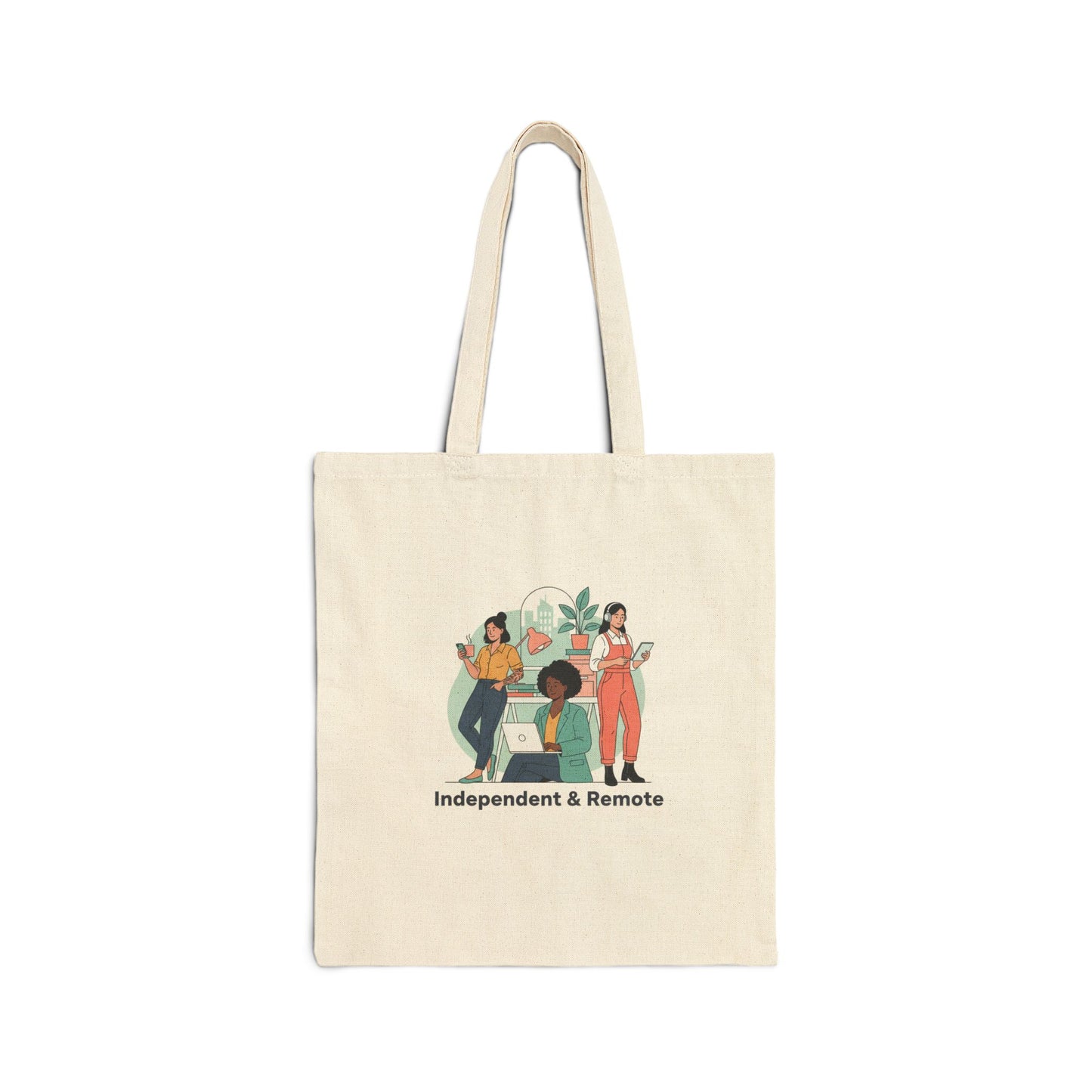 Cotton Canvas Tote Bag | Reusable Eco-Friendly Everyday Carry