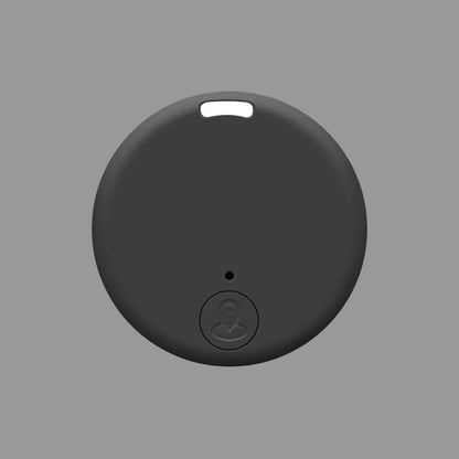 Black round tracking device 