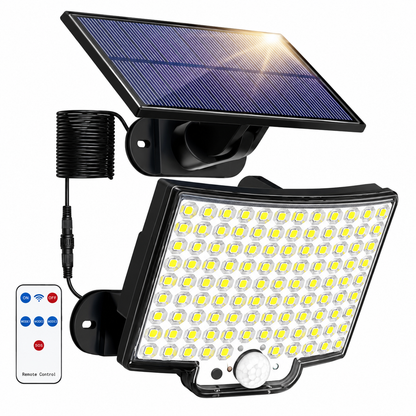 1PC 106LED Split Solar Light Outdoor Waterproof With Mot