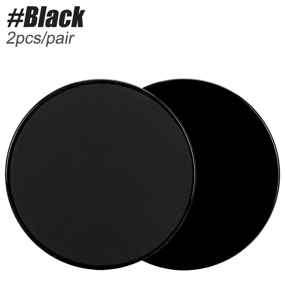 1Pair Gym Gliding Discs Slider Fitness Disc Exercise Sliding Plate for Yoga Gym Abdominal Core Training Exercise Equipment