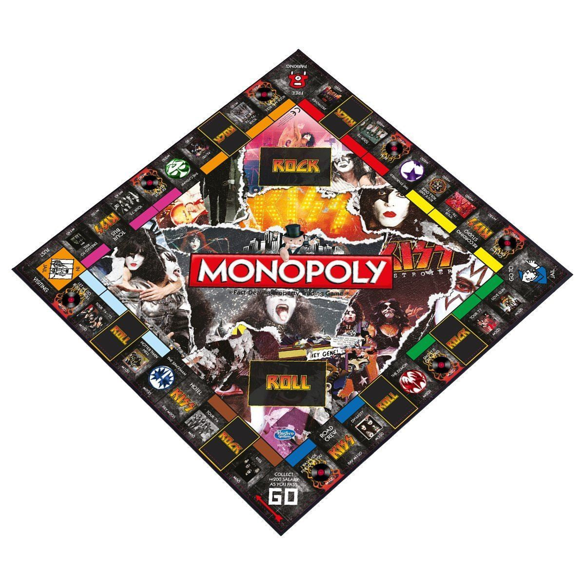 KISS Rock Band Monopoly Board Game