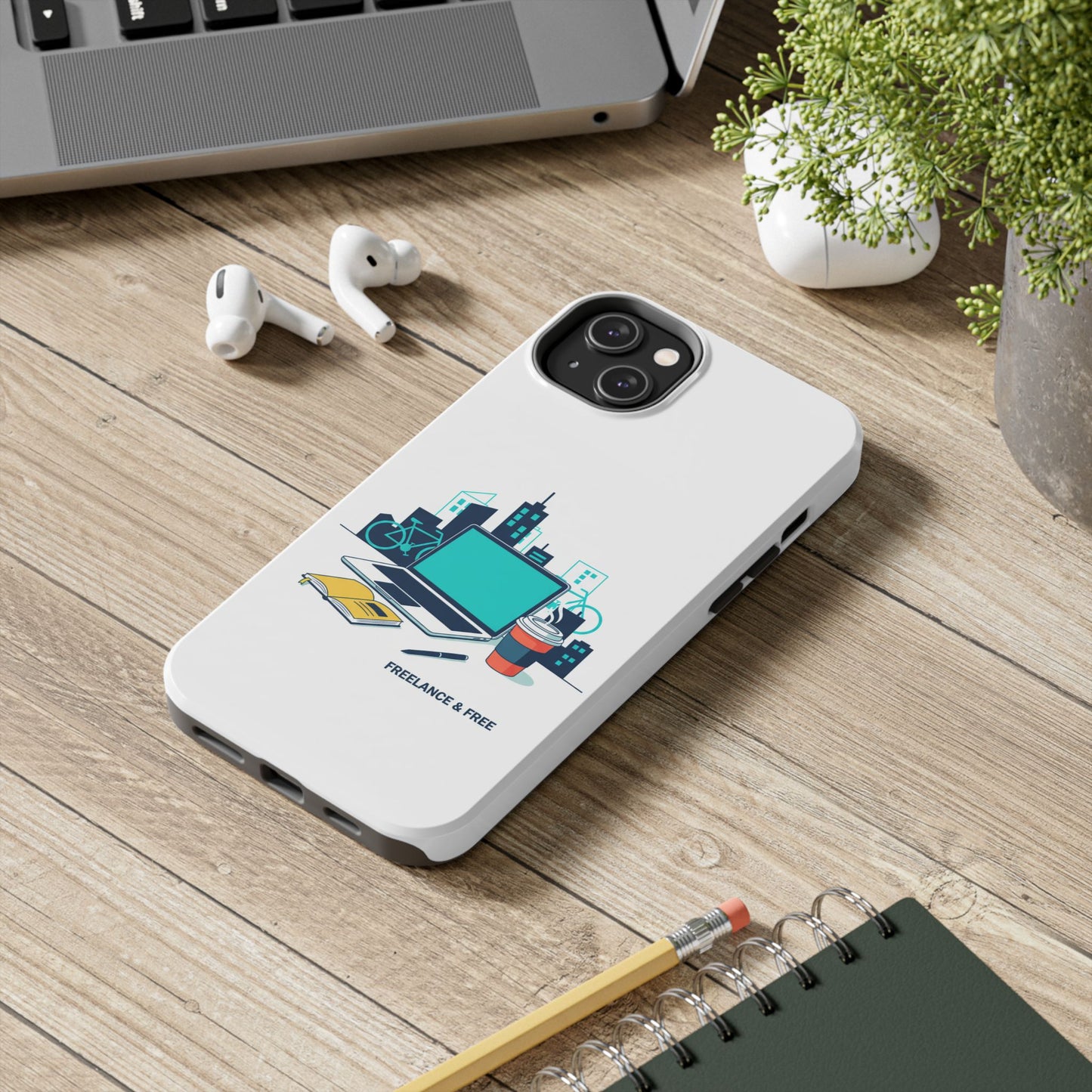 Tough Phone Case – Freelance Free Urban Workspace Design | Protective Phone Cover