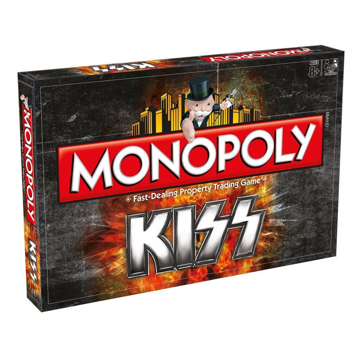 KISS Rock Band Monopoly Board Game
