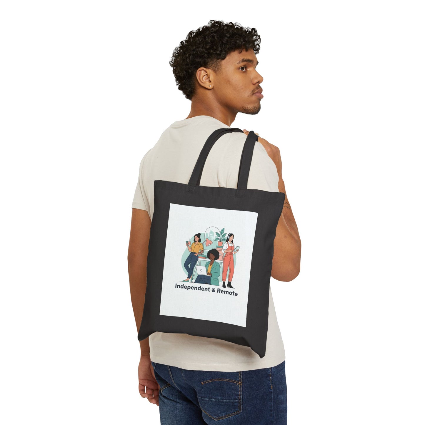 Cotton Canvas Tote Bag | Reusable Eco-Friendly Everyday Carry