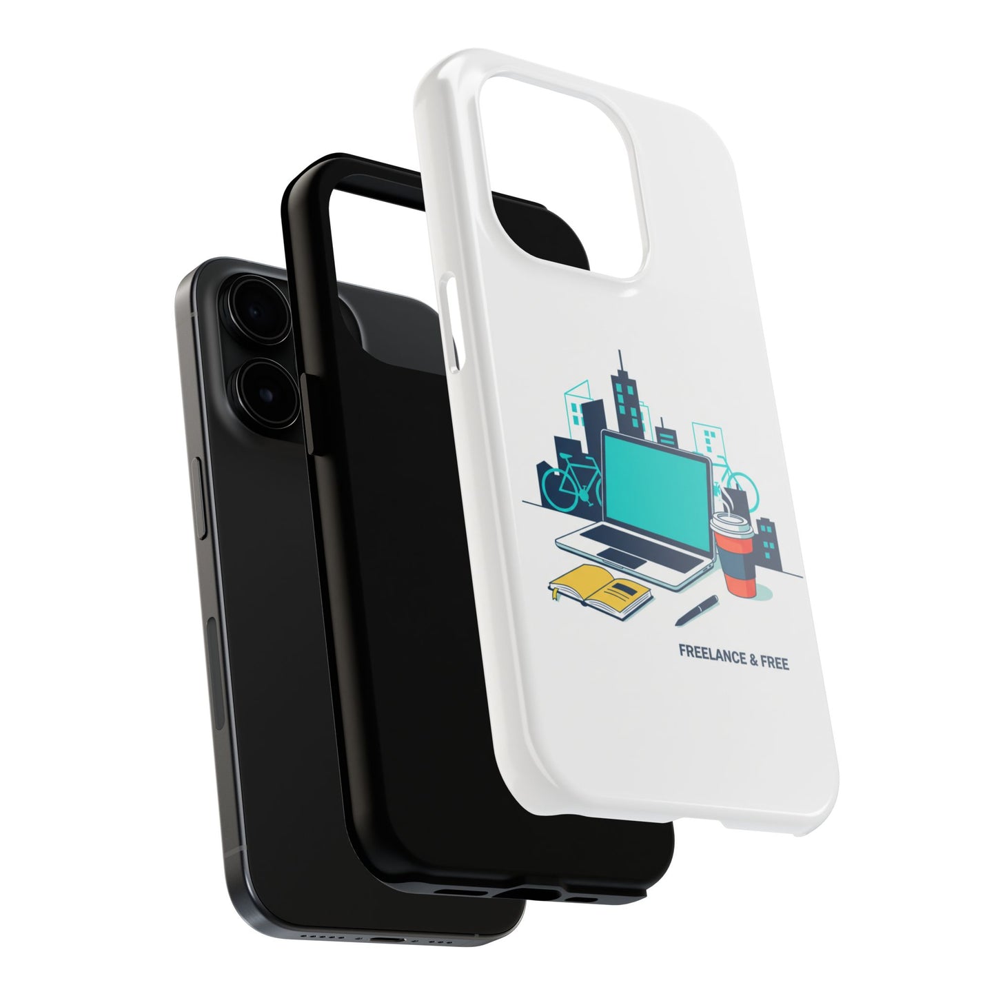 Tough Phone Case – Freelance Free Urban Workspace Design | Protective Phone Cover