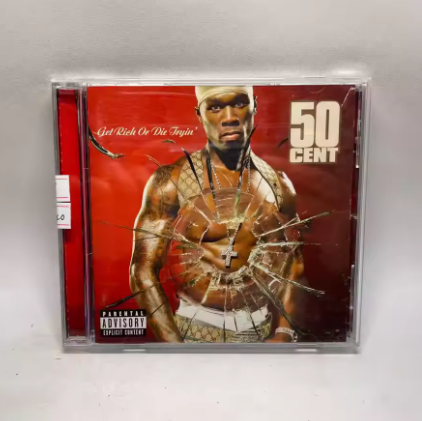 50 Cent Music CD Get Rich or Die Tryin