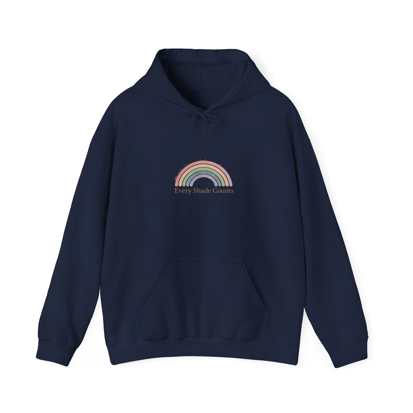 Muted Pastel Rainbow Hoodie | Gentle Rainbow WFA