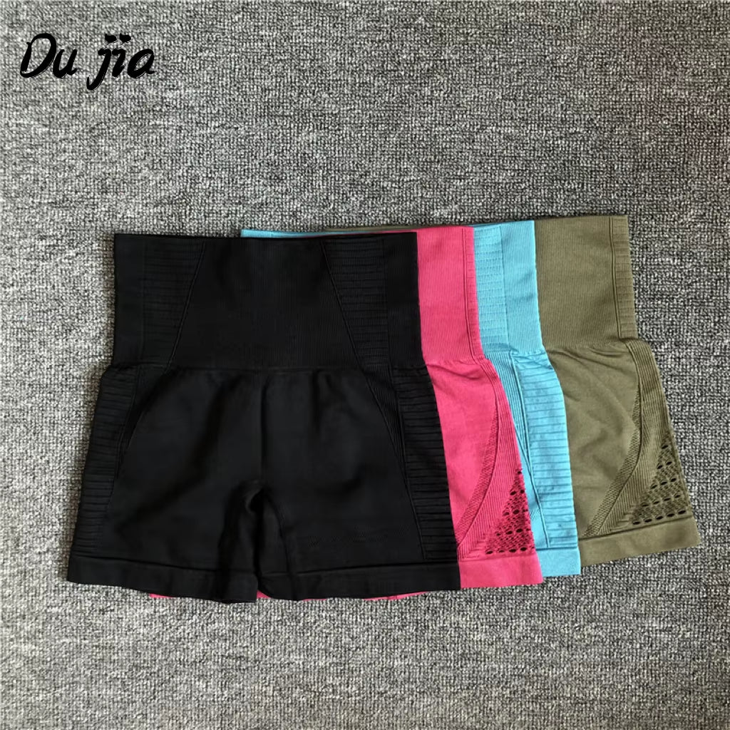Energy Seamless Yoga Running Shorts Fitness High Waist Workout Womens Stretch Gym Shorts Bicycles 2020 Gym Leggings
