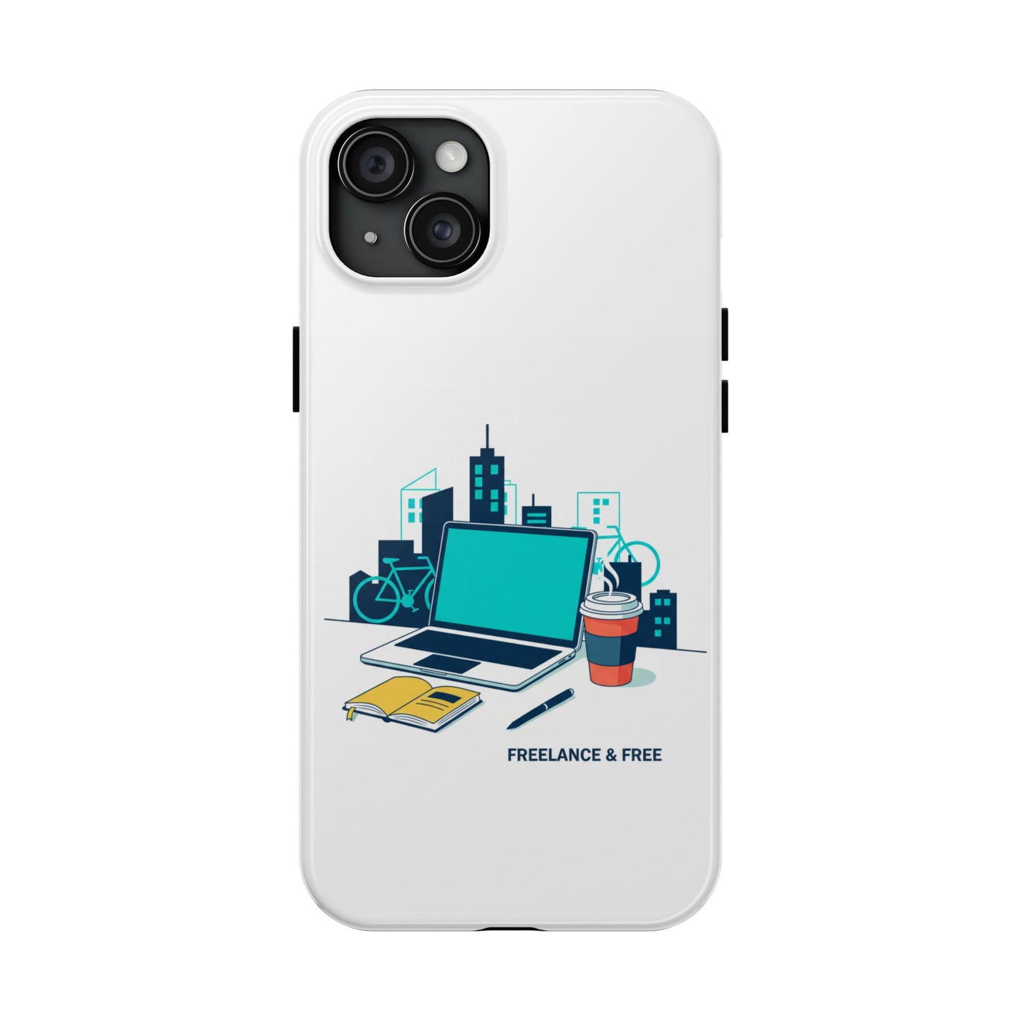 Tough Phone Case – Freelance Free Urban Workspace Design | Protective Phone Cover