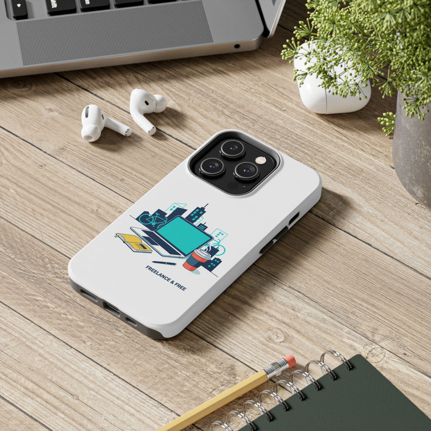 Tough Phone Case – Freelance Free Urban Workspace Design | Protective Phone Cover