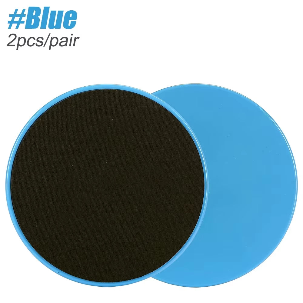 1Pair Gym Gliding Discs Slider Fitness Disc Exercise Sliding Plate for Yoga Gym Abdominal Core Training Exercise Equipment