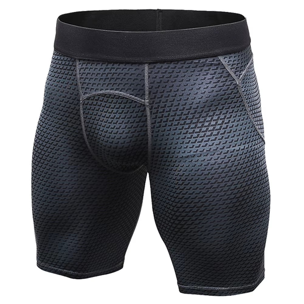 Men Compression Tights Quick Dry Fitness Shorts Running Gym Sportswear Pants Gym Sports Shorts Male Beach Shorts
