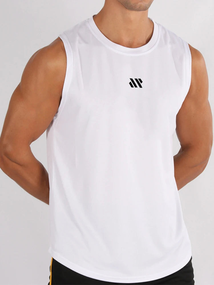 Men’s Summer Gym Vest | Quick-Dry Mesh Bodybuilding & Running Tank Top
