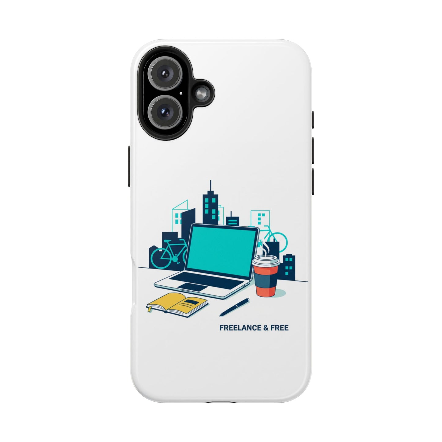 Tough Phone Case – Freelance Free Urban Workspace Design | Protective Phone Cover