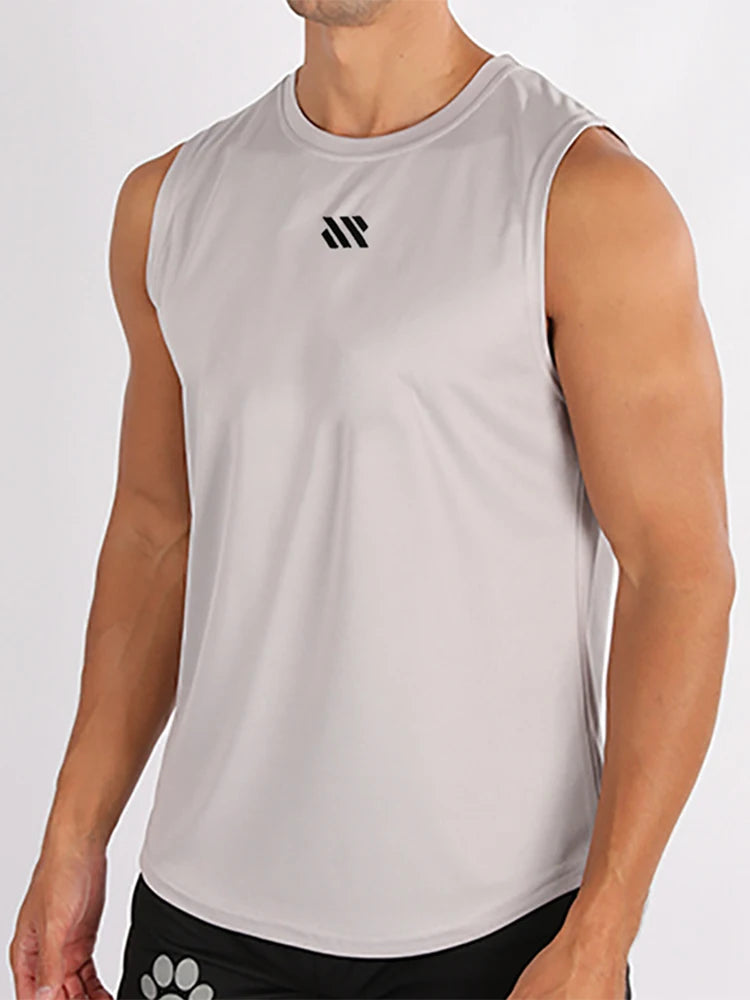 Men’s Summer Gym Vest | Quick-Dry Mesh Bodybuilding & Running Tank Top