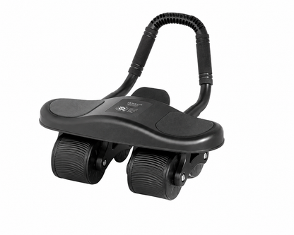 Automatic Rebound Plank-Crunch 2-in-1 Ab Wheel