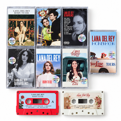 Lana Del Rey Music Tape Honeymoon 7 Styles Album Born to Die Cassettes Cosplay Soundtracks Box Walkman Car Recorder Collection