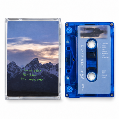 New Rap Kanye West Music Tape Play Songs Ye Album Ghost Town Cassettes Cosplay Recorder Car Walkman Soundtracks Box Party Music
