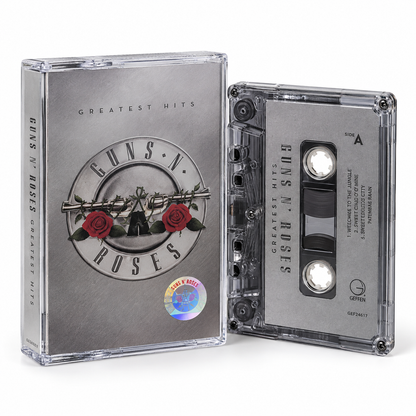 Retro Guns N' Roses Music Magnetic Tape Greatest Hits Album Cassette Cosplay Walkman Car Recorder Soundtracks Box Party Music