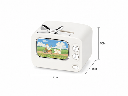 Creative TV-Style Toothpick Portable Storage Box