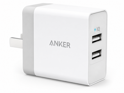 Dual-port Charger USB12W Fast Charging Head Single Port 24A Support Android Brand New