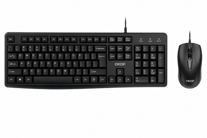 KP-J450 Wired USB Keyboard And Mouse Set For Business Office