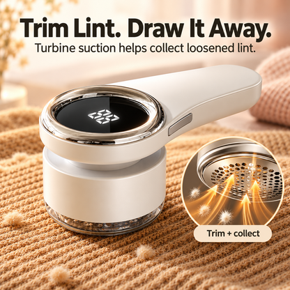 Rechargeable Electric Lint Remover with Digital Display