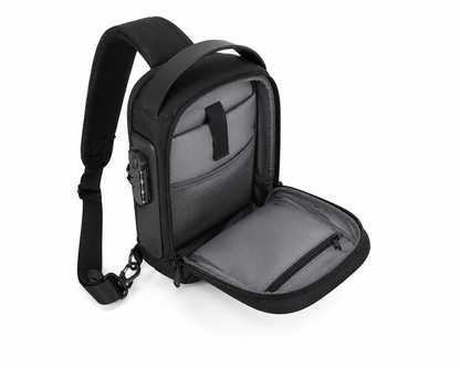 Men's Anti-theft Password Lock Chest Bag