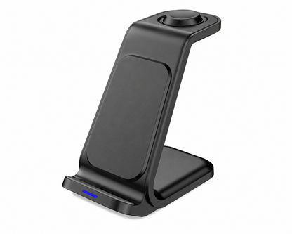Multifunctional Three-in-one Wireless Charger Electrical Appliance Stand Desktop Vertical 15W Fast Wireless Charger