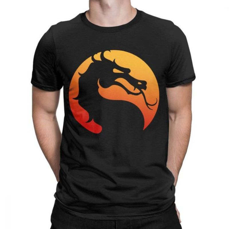 Custom Graphic Tees Tops Xs-4Xl Mortal Kombat Vintage Logo A