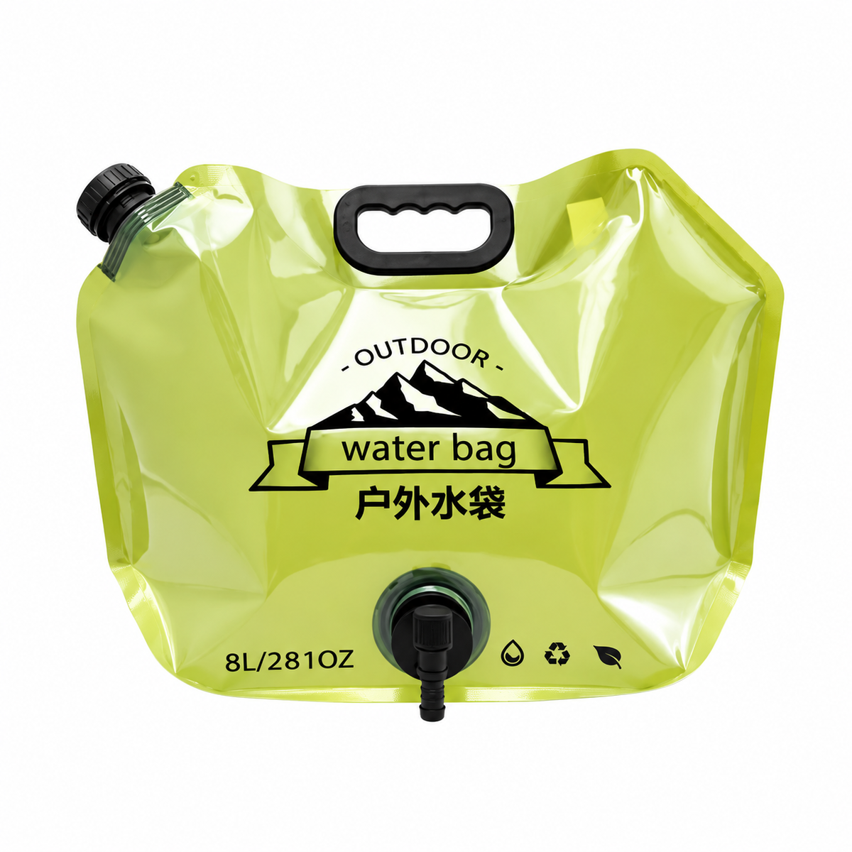 Outdoor Folding Water Bag Portabl Large Capacity Thickened