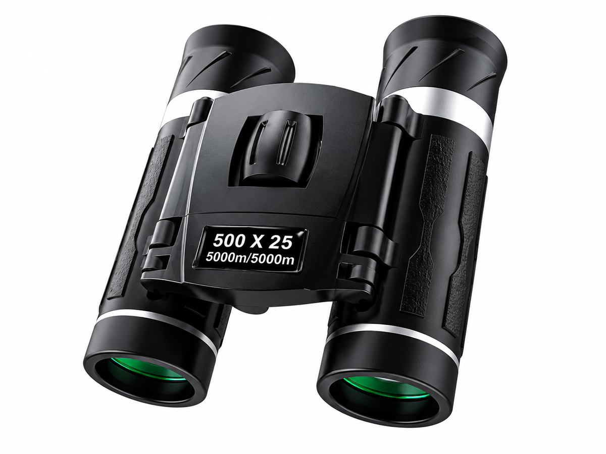 Portable Hd Zoom 5000M Binoculars Telescope Powerful Folding Long Distance Vision Hunting Outdoor Camping Sports