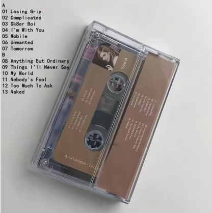Classic Avril Ramona Lavigne Music Tape Let Go