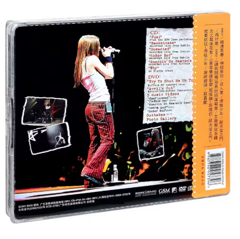 Avril Lavigne Music CD My World Album Sk8er Boi