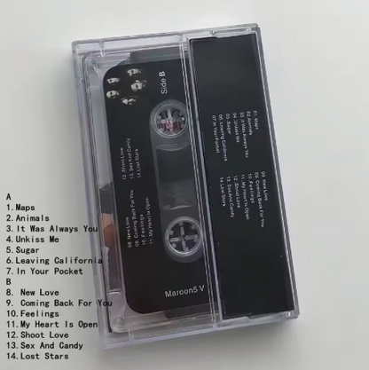 Maroon 5 – V Music Cassette Tape Album