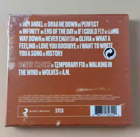 One Direction Music CD Made in the AM