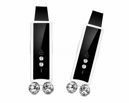 Stainless Steel Blackhead Remover Ultrasonic Facial Beauty Device